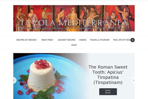 Foodica theme site design template sample