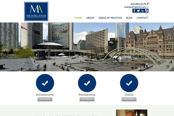 Headway theme site design template sample