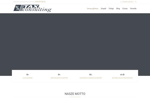 Site using Vamtam-push-menu plugin