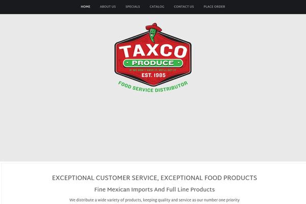 Pro-lunchbox theme site design template sample