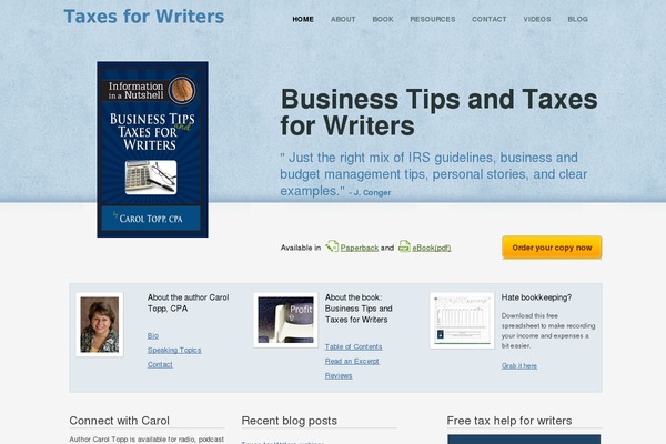 eBook theme site design template sample