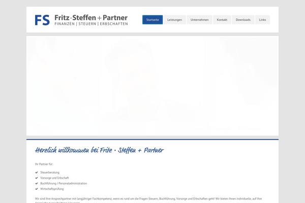 Thinker theme site design template sample