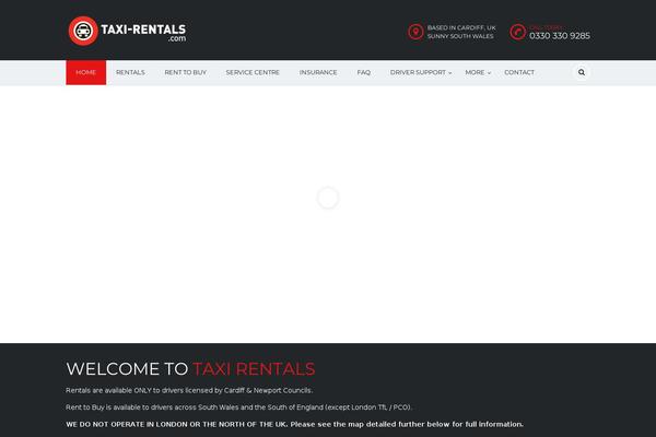 Motors theme site design template sample