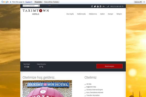 Site using Opal-hotel-room-booking plugin