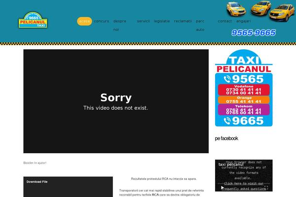 Wp-citycab theme site design template sample