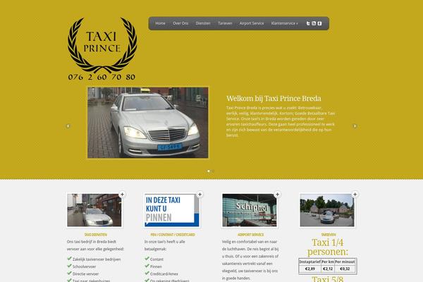 Customify theme site design template sample
