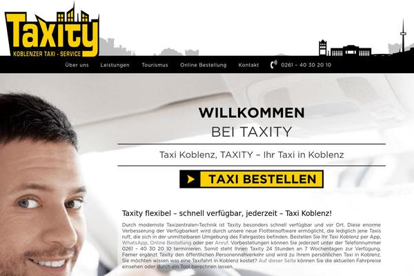 Wp_citycab theme site design template sample