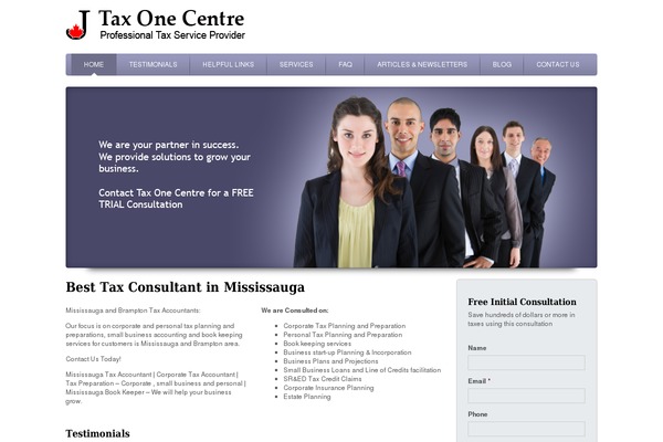 Site using Simple Contact Form Revisited Widget plugin