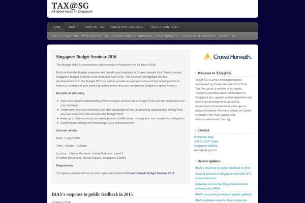 taxsg.com site used Lovecraft