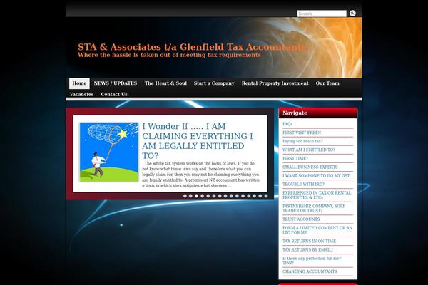 Financia theme site design template sample