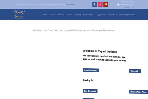 Site using Sticky-buttons plugin