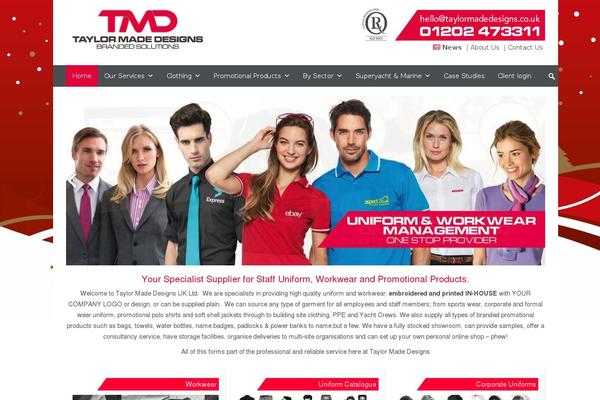 Site using Our Team Showcase plugin