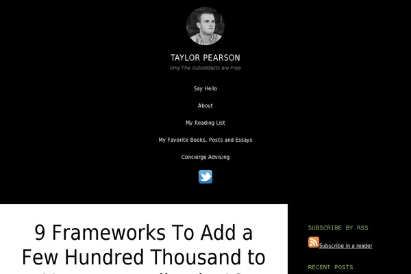 Site using Print-my-blog plugin