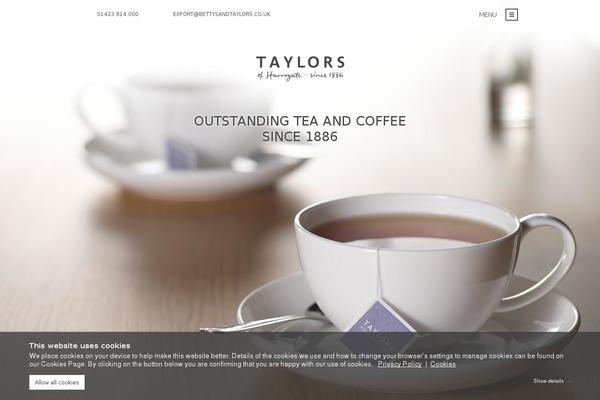taylorsofharrogate.com site used Export