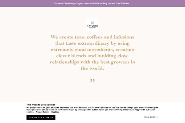 taylorstea.co.uk site used Taylorstea