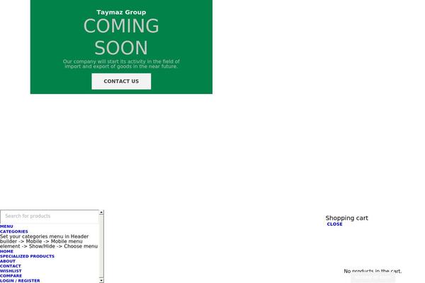 Woodmart-child theme site design template sample