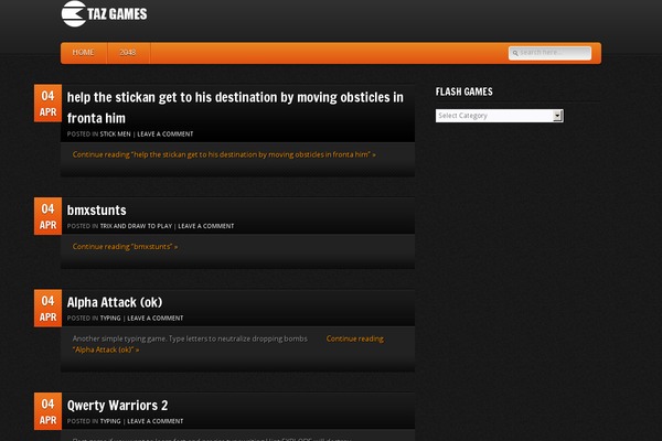 tazgames.com site used Quahay