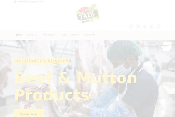 Agrikole theme site design template sample
