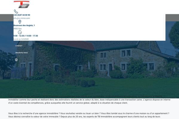 Houzez theme site design template sample