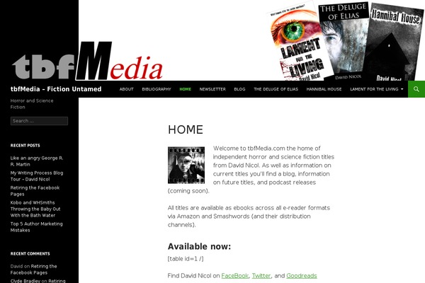 Twenty Twenty theme site design template sample