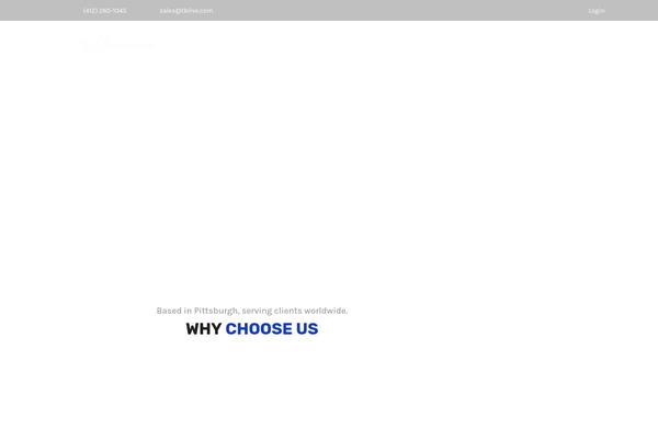 Hostinza theme site design template sample