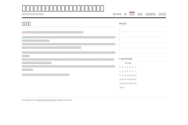 Magnitude theme site design template sample