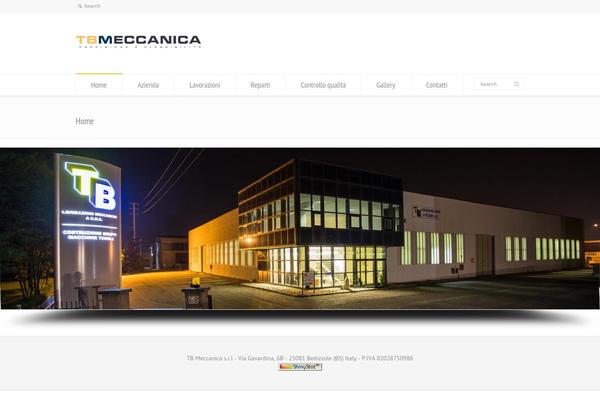 tbmeccanica.com site used Themetb