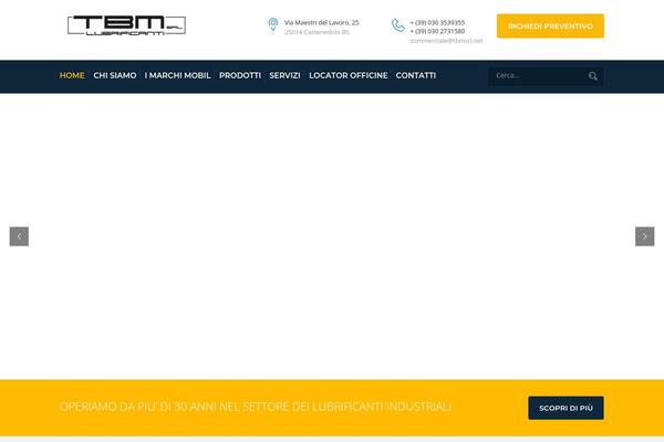 Industrial theme site design template sample