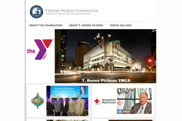 tboonepickensfoundation.org site used Pena Lite