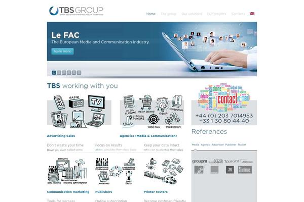 tbsgroup-europe.com site used Tbs-group-wp