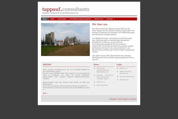 Success theme site design template sample