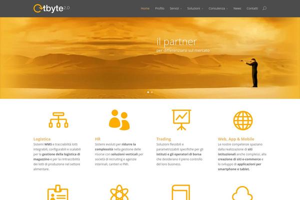 Divi Child theme site design template sample