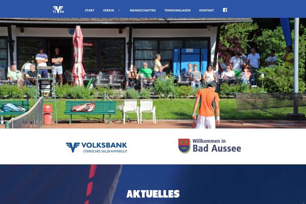 tc-badaussee.at site used Tennis-sportclub