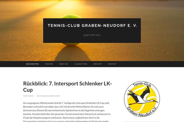 Hemingway-rewritten theme site design template sample