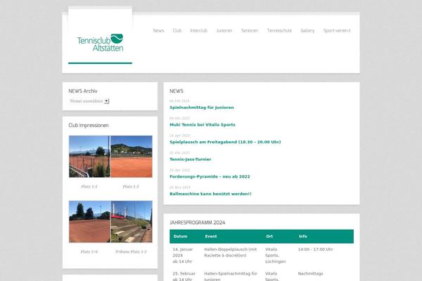 Site using Footable plugin