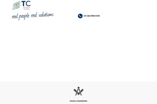 tcau.com site used Thompson