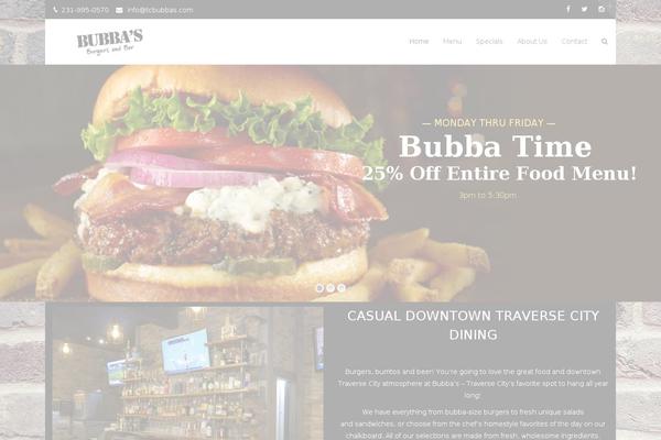 Mist theme site design template sample