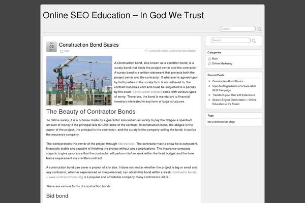 tcchristianschools.org site used Suffusion_child