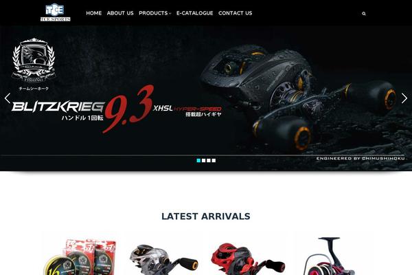 WooPress theme site design template sample