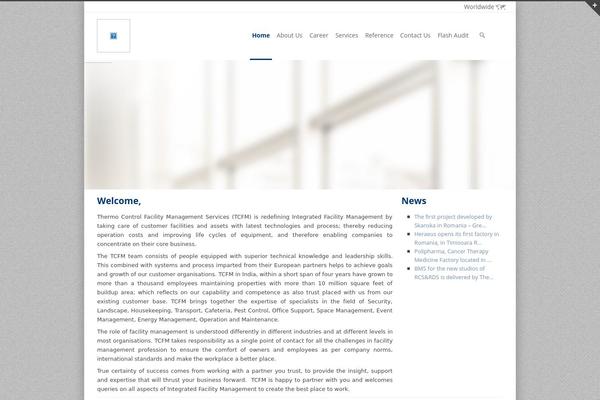 Site using Animated Headline plugin