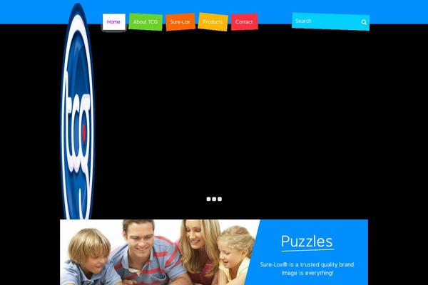 Tcg theme site design template sample