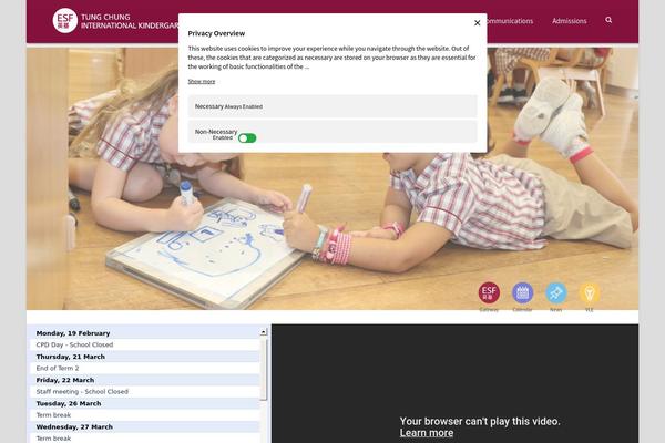 Site using Google-drive-embedder plugin