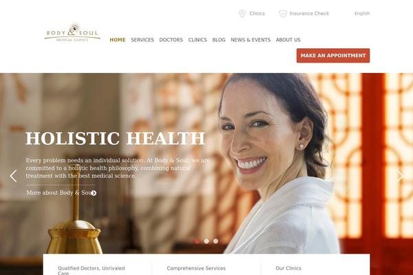 Medigroup theme site design template sample