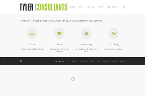 Salient theme site design template sample