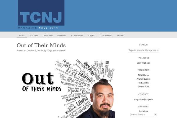 tcnjmagazine.com site used Magazine-temporary