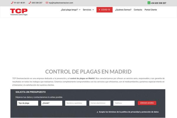 BeTheme Child theme site design template sample