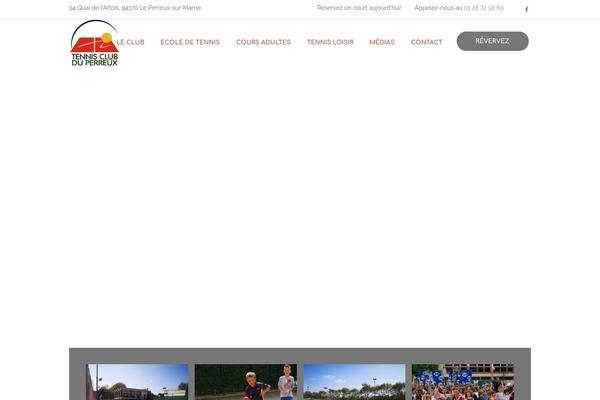Tennistoday theme site design template sample