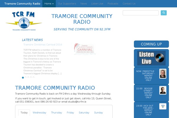 tcrfm.ie site used Yolox