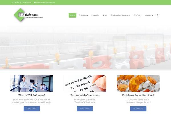 Site using WP Testimonials with rotator widget plugin