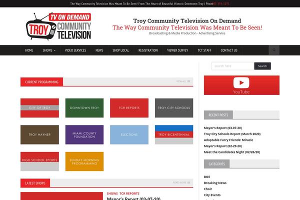 Site using eVision Responsive Column Layout Shortcodes plugin